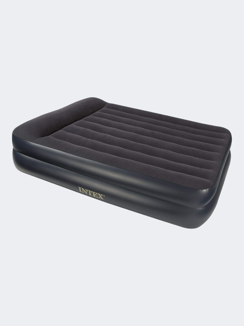 Intex Queen Pillow Reest Raid Airbed 152 X 203 X 42 Cm Beach Mats Black
