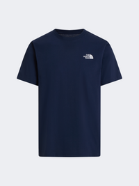 The North Face Box Nse Regular Men Lifestyle T-Shirt Summit Navy