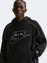 Nike Air Fleece Pullover Men Lifestyle Hoody Black/White
