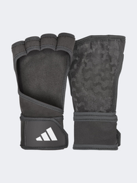 Adidas Accessories Open Back Unisex Fitness Gloves Black