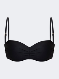 Oil And Gaz Classic Women Beach Bra Black