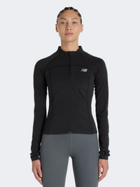New Balance Harmony Fitted Full Zip Women Performance Jacket Black