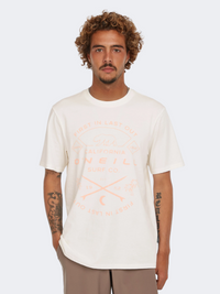 Oneill Jack Muir Men Lifestyle T-Shirt Snow White