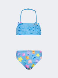 Top Ten Adorable Kids-G Beach Bikini Set Blue