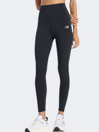 New Balance Sport High Rise 25 Inch Women Performance 7/8 Tight Black