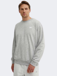 New Balance Sport Essentials Men Lifestyle Sweatshirt Athletic Grey