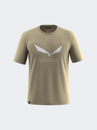 Salewa Solidlogo Dry Men Hiking T-Shirt Quicksand