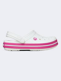 Crocs Crocband T Kids Lifestyle Clog White/Pink Crush