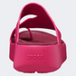Crocs Getaway Platform Toe Loop Women Lifestyle Slippers Dragon Fruit