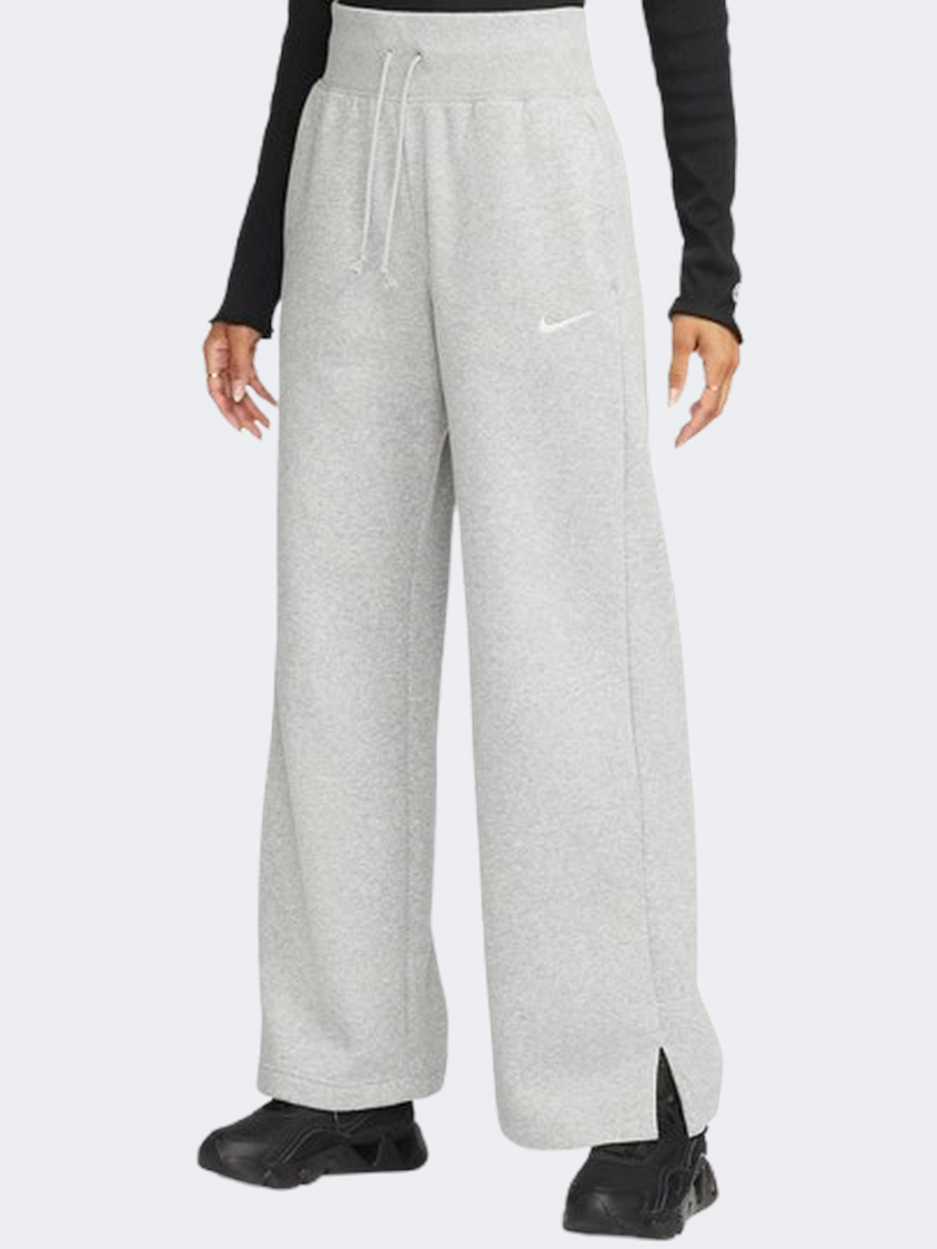 Nike Sportswear Phoenix Fleece Women Lifestyle Pant Dark Grey Heather