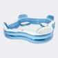 Intex Center Family Lounge 229 X 229 X 66 Cm Beach Pool Blue/White