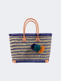 Rock Club Aravola Women Beach Bag Blue