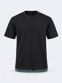Oil & Gaz Elevated Men Lifestyle T-Shirt  Black