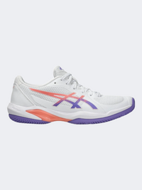 Asics Solution Swift Ff 2 Women Padel Shoes White/Amethyst