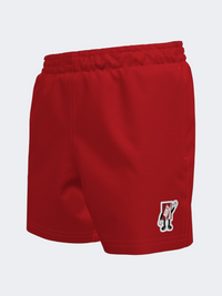 Nike 4 Inch Volley Kids Swim Short University Red