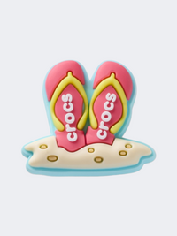 Crocs Flip Flops In The Sand Unisex Lifestyle Jibbitz Charm