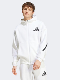 Adidas Z N E Men Sportswear Hoody White