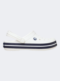 Crocs Crocband Unisex Lifestyle Clog White/White/Navy