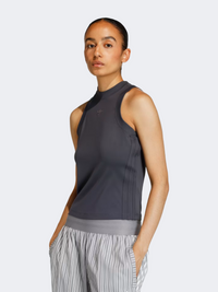 Adidas Women Essentials Plain Slim Fit Tank Utility Black