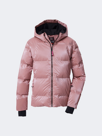 Killtec Ksw 210 Quilted Girls Skiing Jacket Powder Rose