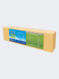 Outdoor Play Co.Ltd Pro 8 Ft Outdoor Goal White/Blue