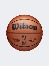 Wilson Nba Official Game Basketball Ball Brown
