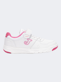 Joma W.Harvard Jr 25 Ps-Girls Lifestyle Shoes White/Pink