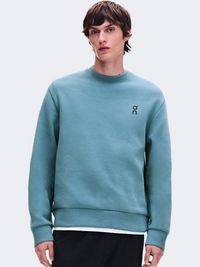 On Focus Tech Crew Men Training Sweatshirt Agave