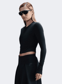 Nike Sportswear Chill Knit Women Lifestyle Long Sleeve Black