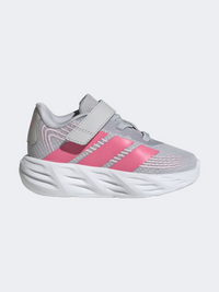 Adidas Galaxy 8 Infant-Girls Sportswear Shoes Grey/Pink Fusion