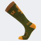 Socksette Leaves Women Lifestyle Sock Orange/Khaki