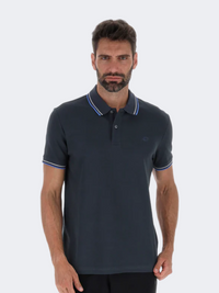 Lotto Classica Men Lifestyle Polo Short Sleeve Ebony/Granada