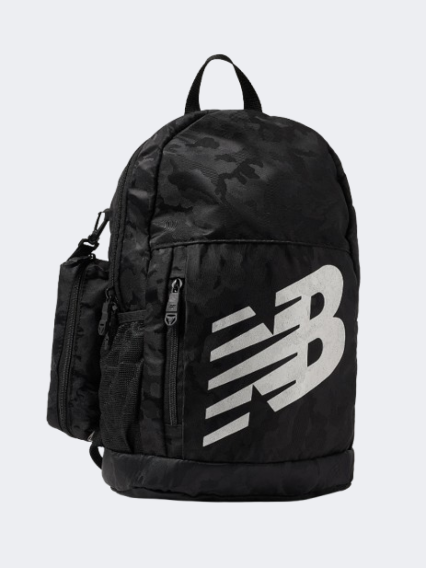 New Balance Logo Plus Pencil Base Unisex Performance Bag Black Camo/White