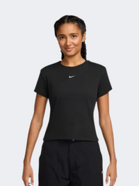 Nike Sportswear Rib Women Lifestyle T-Shirt Black