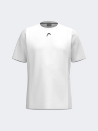 Head Club 25 Tech Men Padel T-Shirt White