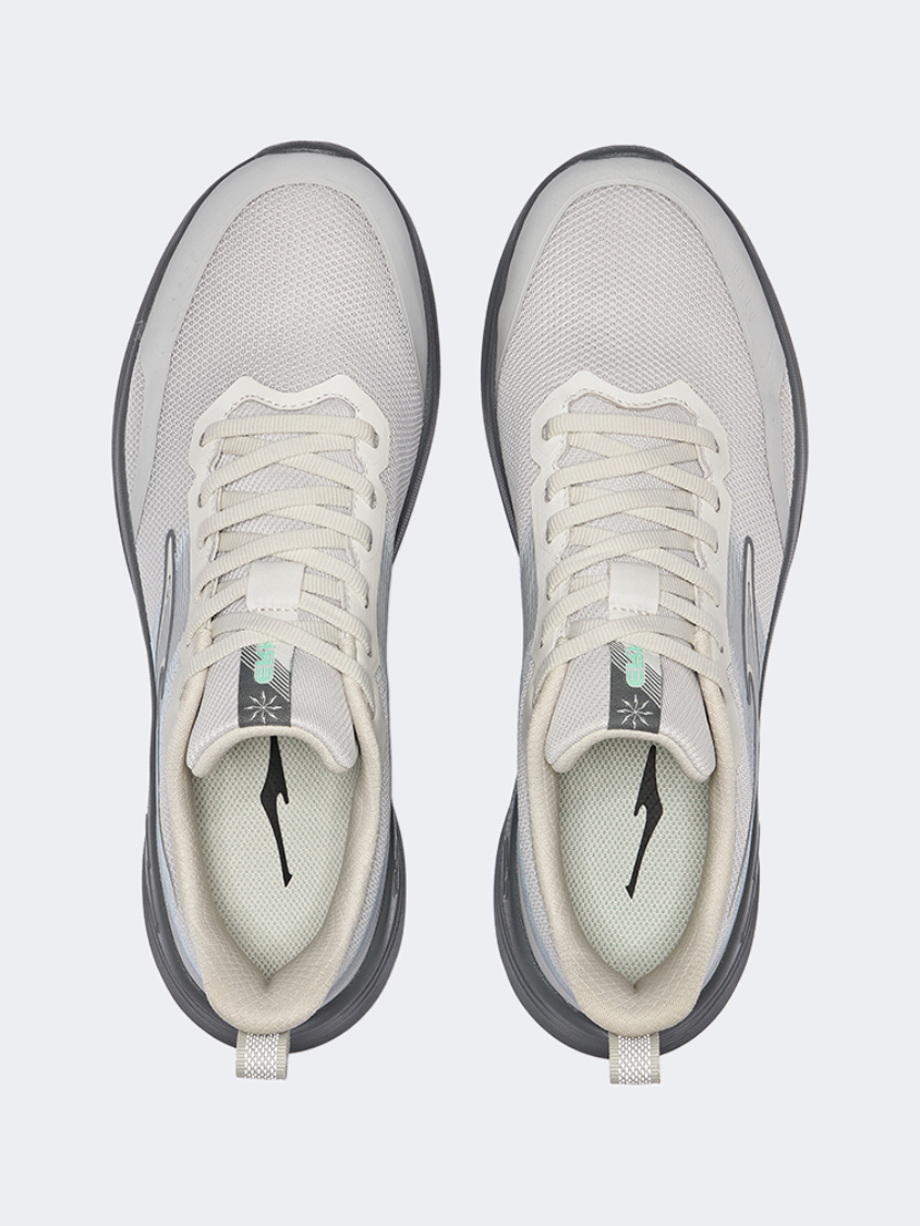 Erke Men Running Shoes Grey