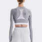On Train Crop Women Training Long Sleeve Lilac
