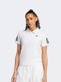 Adidas Club Women Tennis Polo Short Sleeve White