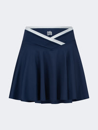 Oil And Gaz Stretchy Women Lifestyle Skirt Navy