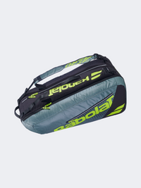 Babolat Holder X 6 Pure Aero Tennis Bag Metallic Grey/Yellow