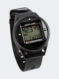 Scubapro Digital 330 Wrist Gauge Metric Diving Monitor Black