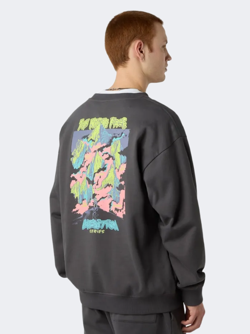 The North Face Expedition Celebration Men Lifestyle Long Sleeve Anthracite Grey