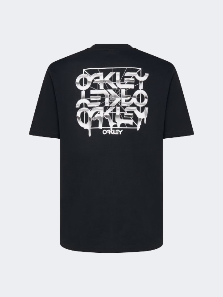 Oakley Mtl Drip Men Lifestyle T-Shirt Blackout