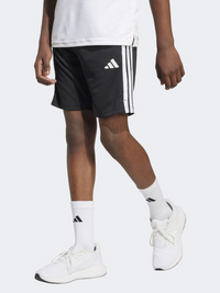 Adidas Essentials 3 Stripes Kids-Unisex Sportswear Short Black/White