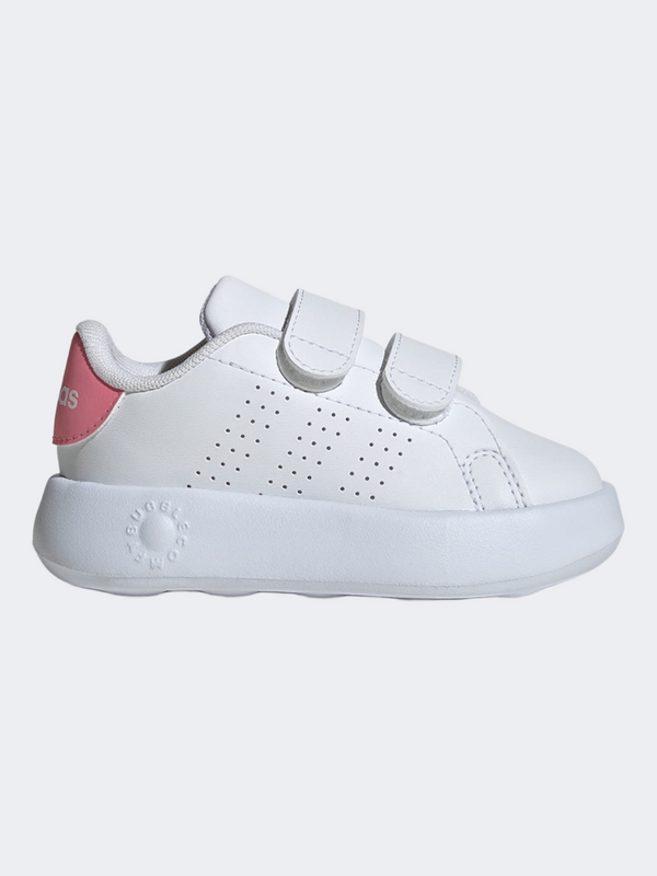 Adidas Advantage Infant-Girls Sportswear Shoes White/Pink/Black