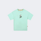 Erke Crew Neck Kids-Girls Lifestyle T-Shirt Green