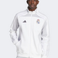 Adidas Real Madrid Ubp Doubleknit  Men Football Track Top White/Grey
