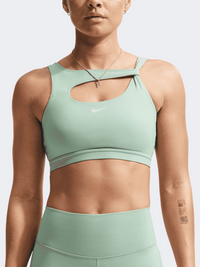 Nike One Df Medium Support Women Training Bra Steam/White