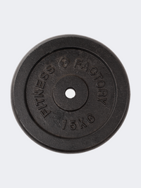 Fitness Factory Painted Plate 26 Mm 15 Kg Weight Black