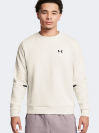 Under Armour Unstoppable Fleece Men Lifestyle Sweatshirt Summit White/Black